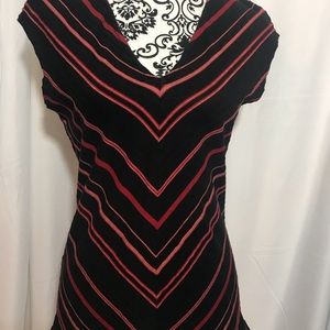 Lauren by Ralph Lauren short sleeve striped top